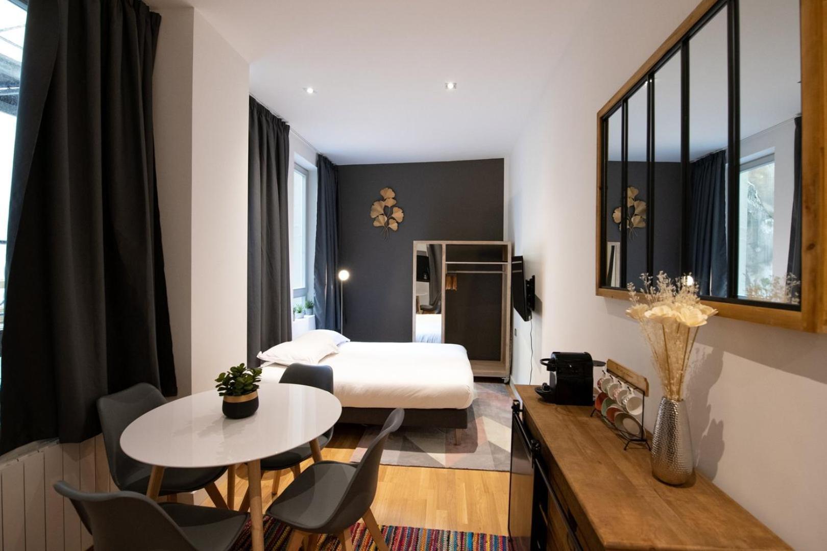 Le St Germain - Petillant Studio Decore Avec Gout En Centre-Ville Lyon Kültér fotó